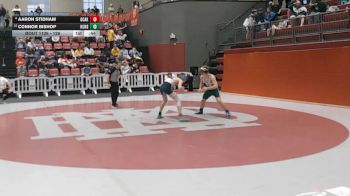 126 lbs Cons. Round 2 - Aaron Stidham, Grace Christian (Knoxville) vs Connor Bishop, Knoxville Catholic High School