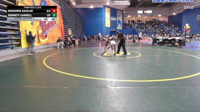 144 lbs Cons. Round 3 - Bennett Harrell, Council Rock North vs Benjamin Aguilar, Mountain View