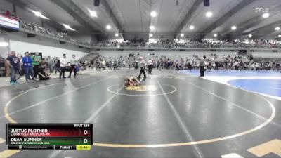 60 lbs Cons. Round 3 - Justus Plotner, Lamar Tiger Wrestling-AA vs Dean Sumner, Bonhomme Wrestling-AAA 