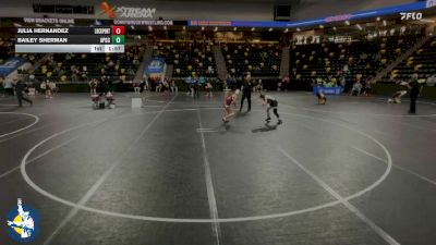 100 lbs Cons. Round 3 - Bailey Sherman, AP/GC vs Julia Hernandez, Lockport (Twp.)