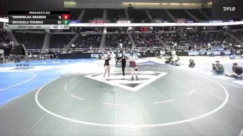 165 lbs Semifinal - Esmerelda Braman, Hadley Luzerne-2 vs Michaela Thomas, Iroquois-6