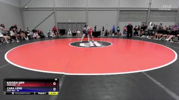 145 lbs Placement Matches (8 Team) - Kayden Sipp, Nebraska vs Cara Leng, Ohio Red