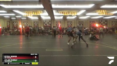185 lbs Round 2 - Kyler Everly, Unattached vs Ky`ell Roper, Big Dog WC