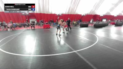 157 lbs 5th Place Match - Aiden Bell, Team Nazar Training Center vs Tavin Bomkamp, Team Nazar Training Center