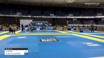 JOÃO MIYAO vs ANTHONY GUY DE OLIVEIRA 2019 World IBJJF Jiu-Jitsu No-Gi Championship