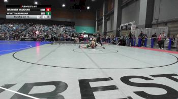 152 lbs Round Of 16 - Brayden Vaughan, COWA vs Wyatt Madalena, Battle Mountain