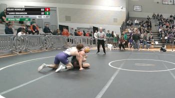 165 lbs Champ. Round 1 - Izaak Hunsley, Northern State vs Luke Swanson, Sioux Falls