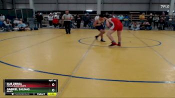 147 lbs Semifinal - Gus Zerga, Challis Black Hearts vs Gabriel Salinas, Minico