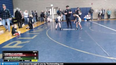 77 lbs Round 3 - Connor Huntley, Punisher Wrestling Company vs Carmelo Lucatero, Mount Vernon Pitbulls Wrestling