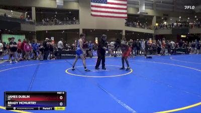 138 lbs Champ. Round 1 - James Dublin, OK vs Brady McMurtry, MO