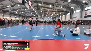 110 lbs Champ. Round 1 - Jade Reveles, El Paso Wildcats Wrestling Club vs Sullivan McMahon, 512 Outlaw Wrestling