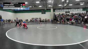 138 lbs Champ. Round 1 - Chance Fisher, Tuttle High School vs Marcell Hawkins, RWC