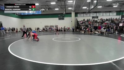 138 lbs Champ. Round 1 - Chance Fisher, Tuttle High School vs Marcell Hawkins, RWC