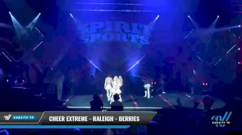 Cheer Extreme - Raleigh - Berries [2021 L4 Senior Coed - Medium Day 2] 2021 Spirit Sports: Battle at the Beach