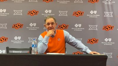 John Smith After Oklahoma State Got 'Bruised Up' By Iowa