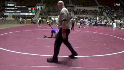 1A-4A 165 Cons. Round 4 - Jaxson Hart, Dora vs Humphrey Caro, J.U. Blacksher