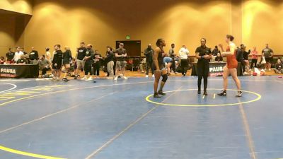 159.9-161.5 lbs Champ. Round 2 - Elizabeth Adebola vs Kelly Aspras, Southside Wrestling Club