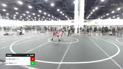 109 lbs Consi Of 8 #1 - Kiera Quinata, Team Aggression vs Naomi Razo, Cobra Kai