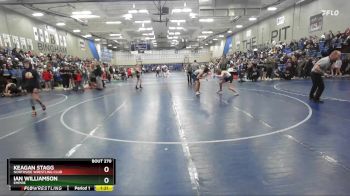 135 lbs Cons. Semi - Keagan Stagg, Northside Wrestling Club vs Ian Williamson, Empire