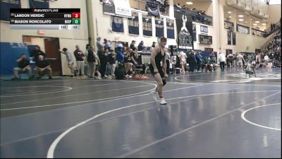 133 lbs Consi Of 32 #2 - Landon Herdic, New York Military Academy vs Mason Roncolato, Notre Dame Green Pond