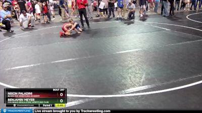 67-68 lbs Round 3 - Benjamin Meyer, Colorado Regulators Wrestling Club vs Nixon Paladini, Black Fox Wrestling Academy