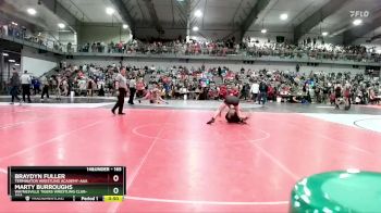 165 lbs Cons. Round 3 - Marty Burroughs, Waynesville Tigers Wrestling Club-AAA vs Braydyn Fuller, Terminator Wrestling Academy-AAA 