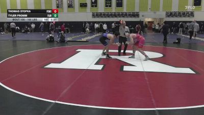 165 lbs Consi Of 8 #1 - Thomas Stofka, Patriot Eilte Wrestling Club vs Tyler Fromm, Franklin & Marshall