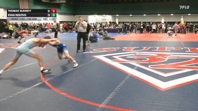 106 lbs Consi Of 32 #2 - Thomas Blewett, NJ vs Evan Restivo, PA
