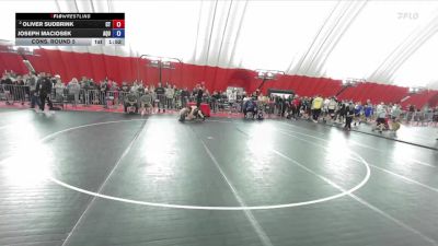 144 lbs Cons. Round 5 - Oliver Sudbrink, Crass Trained vs Joseph Maciosek, Aquinas