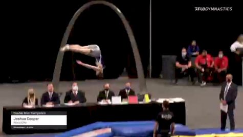 Joshua Cooper - Double Mini Trampoline, World Elite - 2021 USA Gymnastics Championships