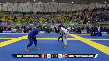 Gabrieli Pessanha De Souza Marin vs Kauany Lorena Ramos Queiroz 2025 Brasileiro Jiu-Jitsu IBJJF