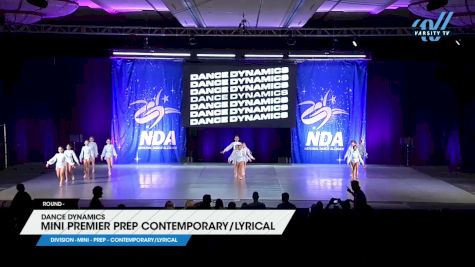 Dance Dynamics - Mini Premier Prep Contemporary/Lyrical [2025 Mini - Prep - Contemporary/Lyrical] 2025 NDA All-Star National Championship