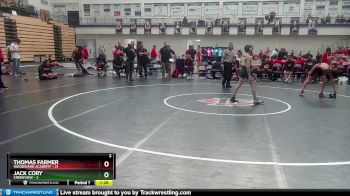 106 lbs 1st & 3rd (16 Team) - Jack Cory, Creekview vs Thomas Farmer, Woodward Academy