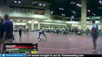 170 lbs Round 7 (8 Team) - Tyler Klinger, Beach Boyz vs Jack Lledo, MAWA Red