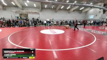 150 lbs Champ. Round 1 - Qodratullah Hussaini, Thomas Jefferson vs Caden Deines, Thunderridge
