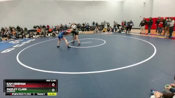 110 lbs Cons. Round 3 - Paizley Clark, Sheridan vs Kam Hineman, Douglas