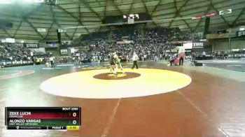 2A 285 lbs Cons. Semi - Alonzo Vargas, East Valley (Spokane) vs Zeke Luchi, Enumclaw