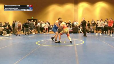 215 lbs Cons. Semis - Matthew Gorbatuk, Yale Street WC vs Waylon Gaffney