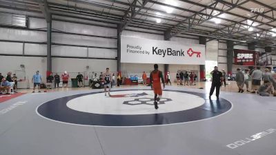 74 kg Champ. Round 2 - Ajani Redwood, The Charleston Wrestling Club vs Holden Garcia, New Jersey