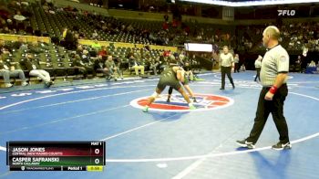 190 Class 1 lbs Cons. Round 1 - Jason Jones, Central (New Madrid County) vs Casper Safranski, North Callaway