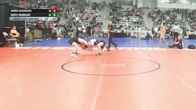 126 lbs Round Of 64 - Jared Goodson, VA vs Keith Wheeler, GA