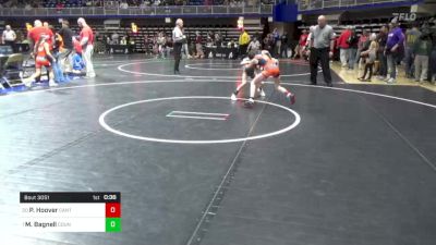 63 lbs Semifinal - Parker Hoover, Canton vs Muireen Bagnell, Council Rock South