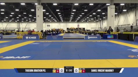 DANIEL VINCENT MAHONEY vs THOEURN JONATHON PEL 2025 World IBJJF Jiu-Jitsu No-Gi Championship