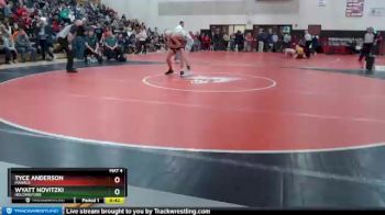 106 lbs Cons. Round 4 - Wyatt Novitzki, Holdingford vs Tyce Anderson, MAHACA