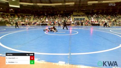 Consi Of 8 #2 - Cutter Hamlett, HBT Grapplers vs Leland Holden, Ponca City Wildcat Wrestling