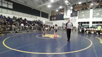120 lbs Cons. Round 2 - Simran Dhinsa, Rowland vs Isabelle Sadowski, El Toro