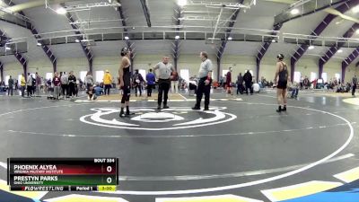 141 lbs Cons. Round 3 - Phoenix Alyea, Virginia Military Institute vs Prestyn Parks, Ohio University