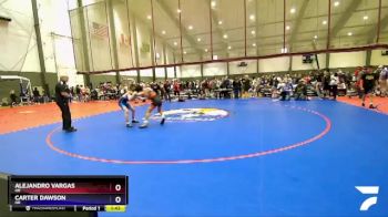 113 lbs Champ. Round 3 - Alejandro Vargas, OR vs Carter Dawson, OR