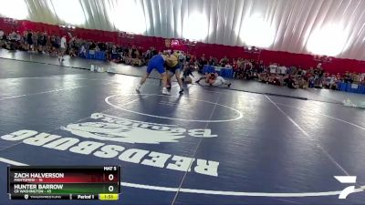 215 lbs Round 3 (4 Team) - Zach Halverson, Mahtomedi vs Hunter Barrow, CR Washington