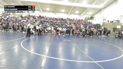 285 lbs Champ. Rd Of 32 - Eli Graham, Weber vs Ryan Gardner, Grantsville